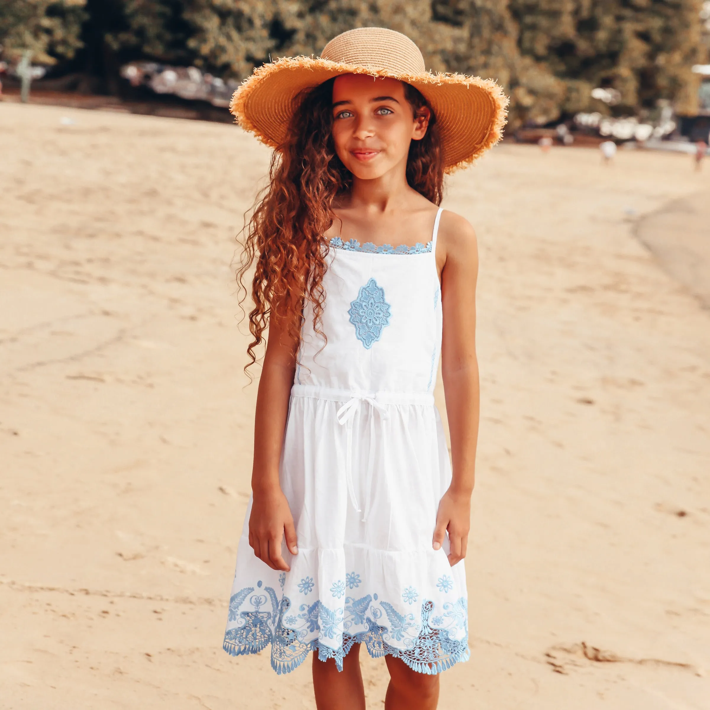 1119 Beach Boho Slip Dress