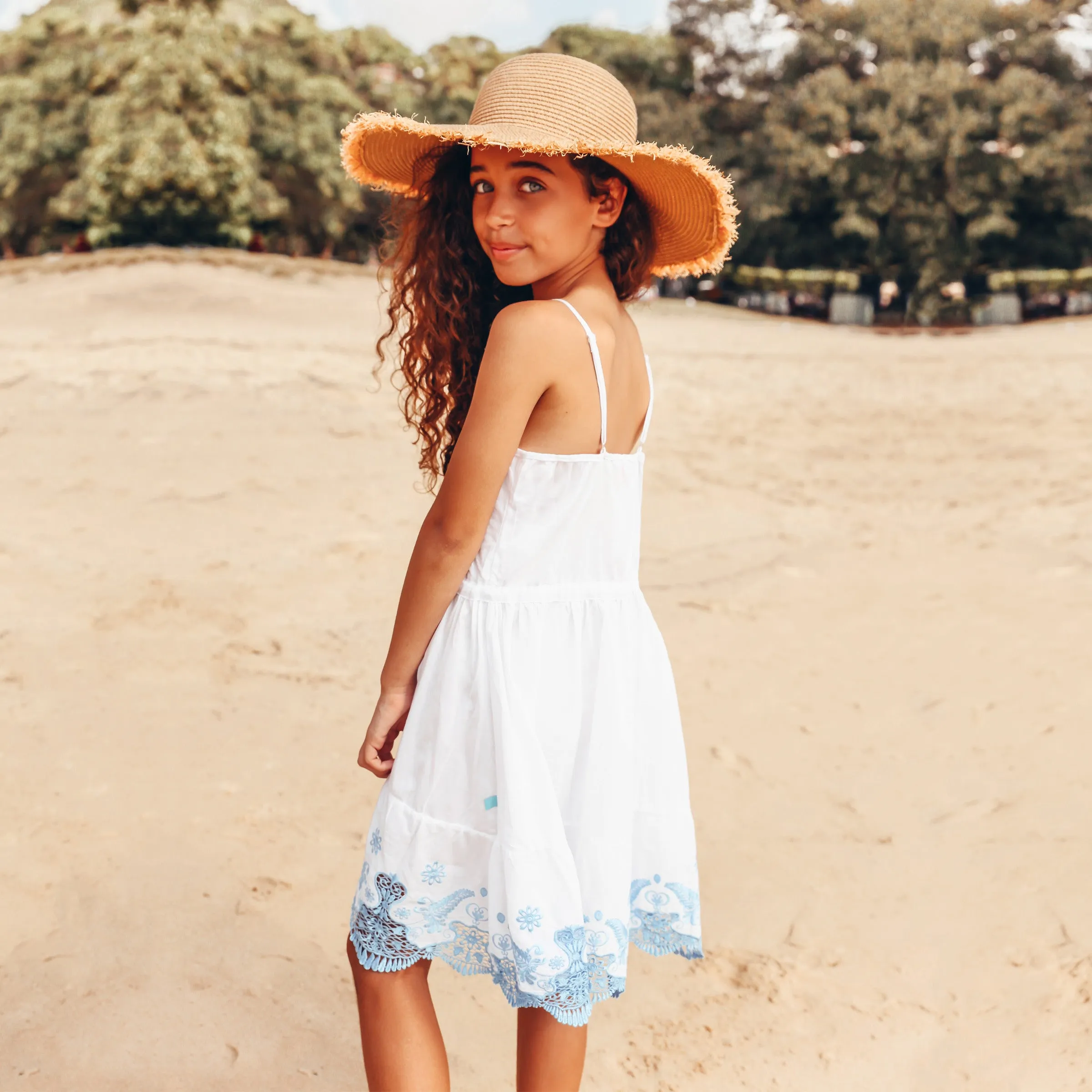 1119 Beach Boho Slip Dress