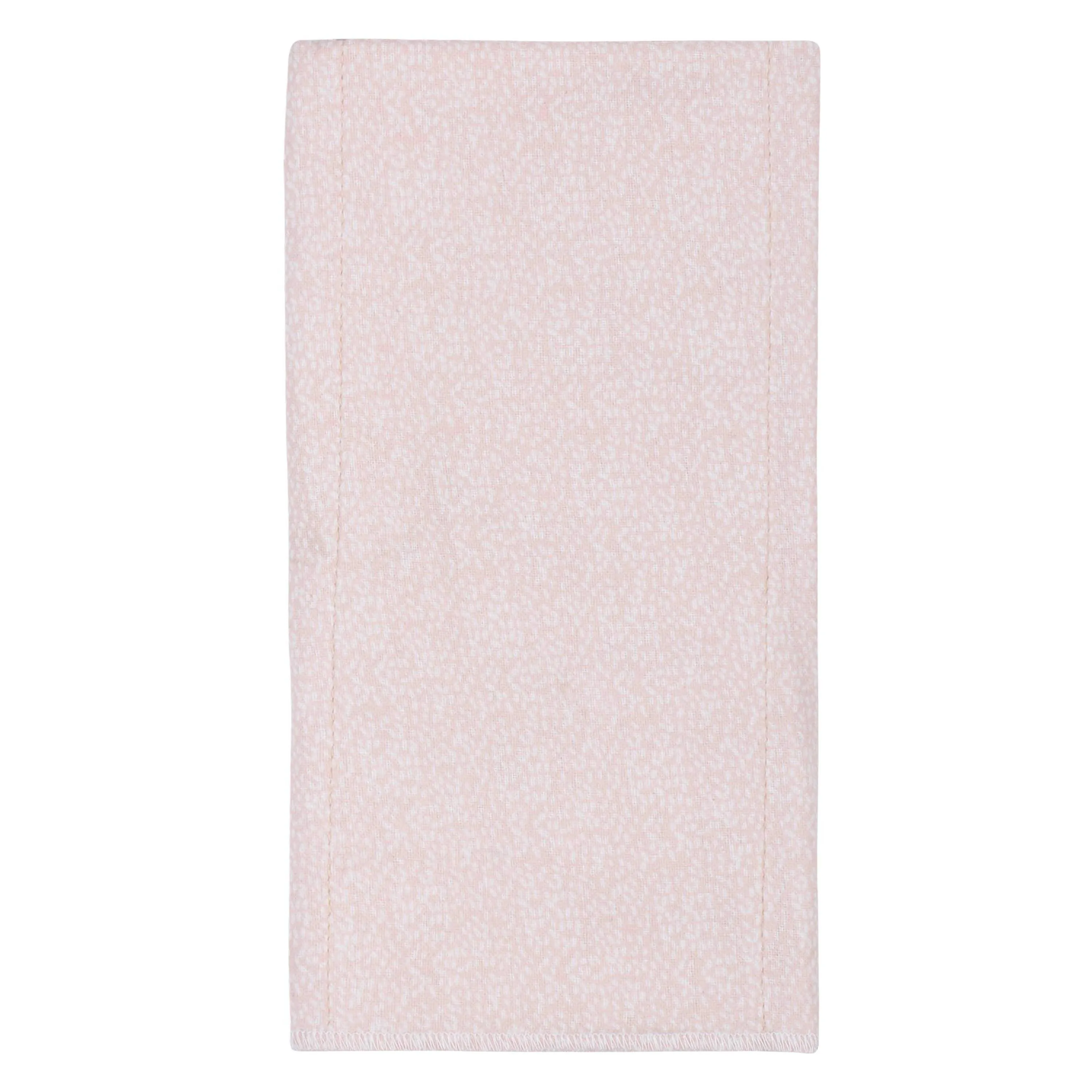 4-Pack Baby Girls Bear Flannel Burp Cloths