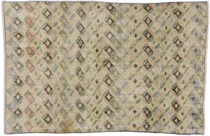 4'11" X 7'06" Vintage Sivas Rug