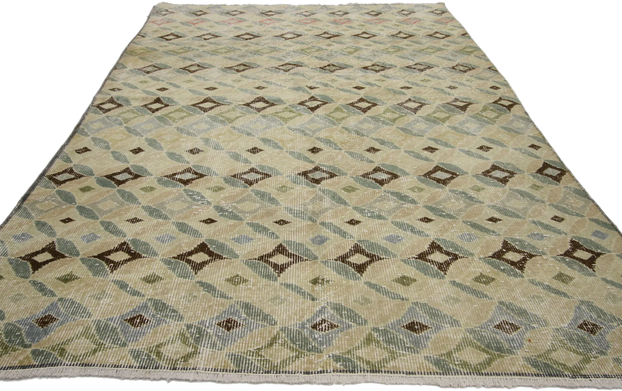 4'11" X 7'06" Vintage Sivas Rug
