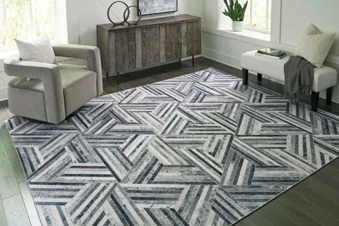 7'10" x 10' Rug in Blue