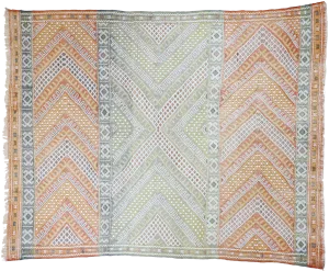 7'10" x 10' Vintage Kilim Rug