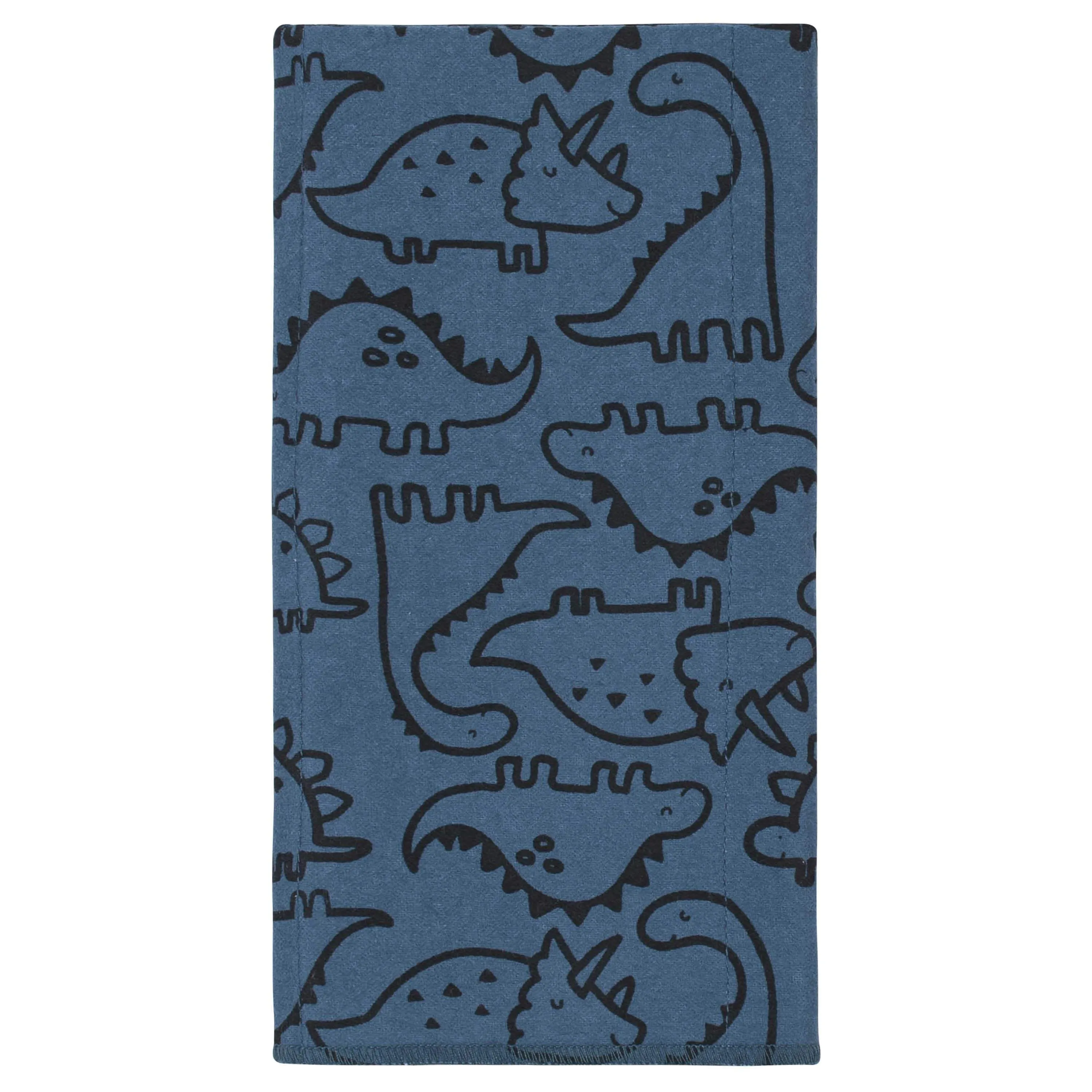 8-Pack Baby Boys Dinosaur Flannel Burp Cloths