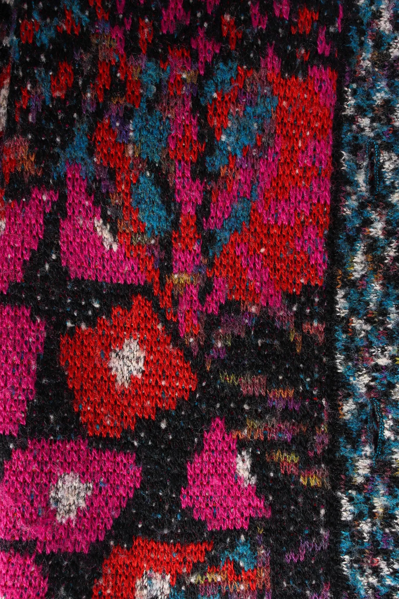 Abstract Geo Wool Cardigan