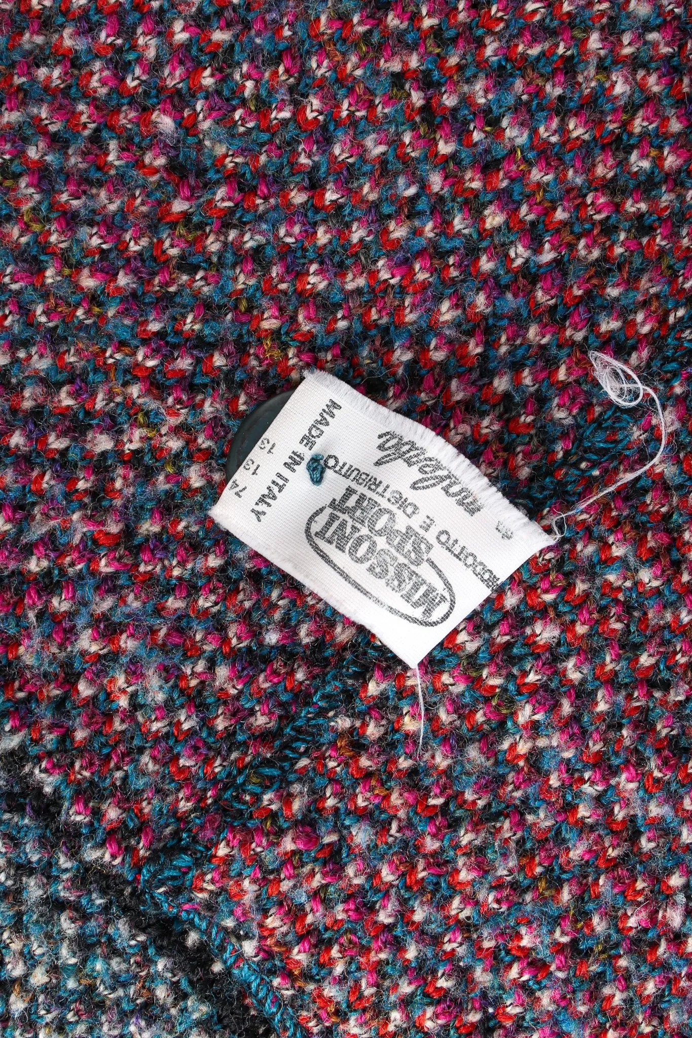Abstract Geo Wool Cardigan