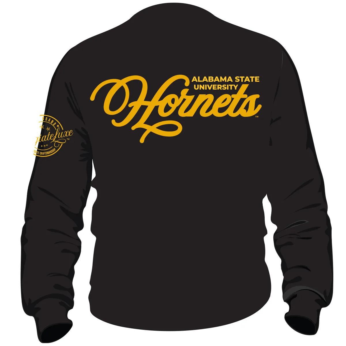 Alabama State |  SWAC CHAMPS Chenille  Sweatshirt -aja