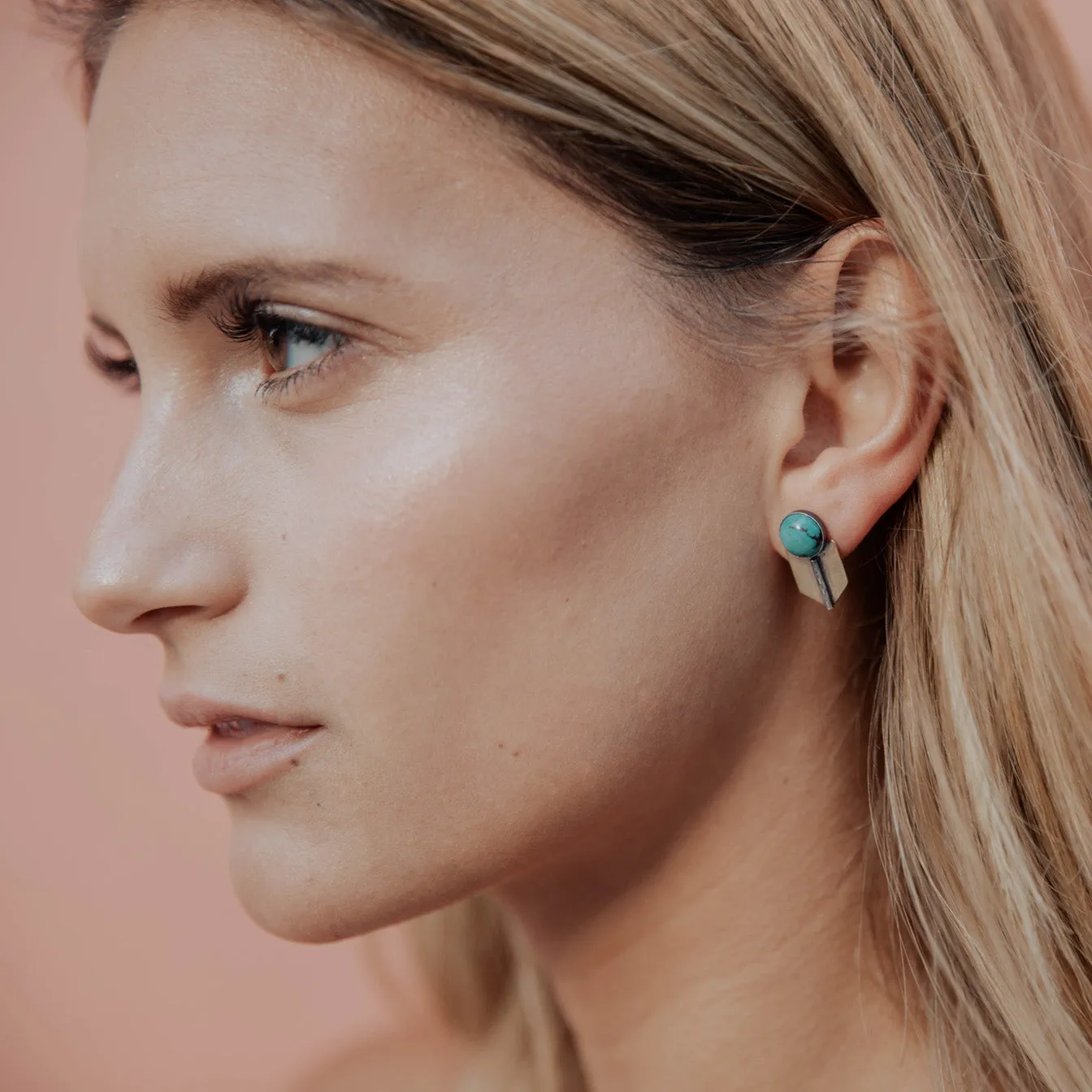 Archer Studs with Turquoise
