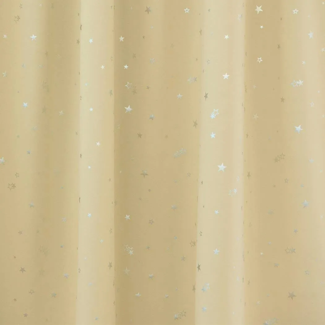 Aurora Home Star Struck Insulated Thermal Blackout Curtain Panel Pair - 52 x 84