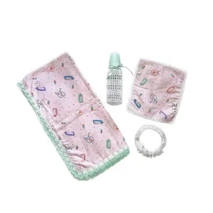 Baby Blanket Bottles Gift Set