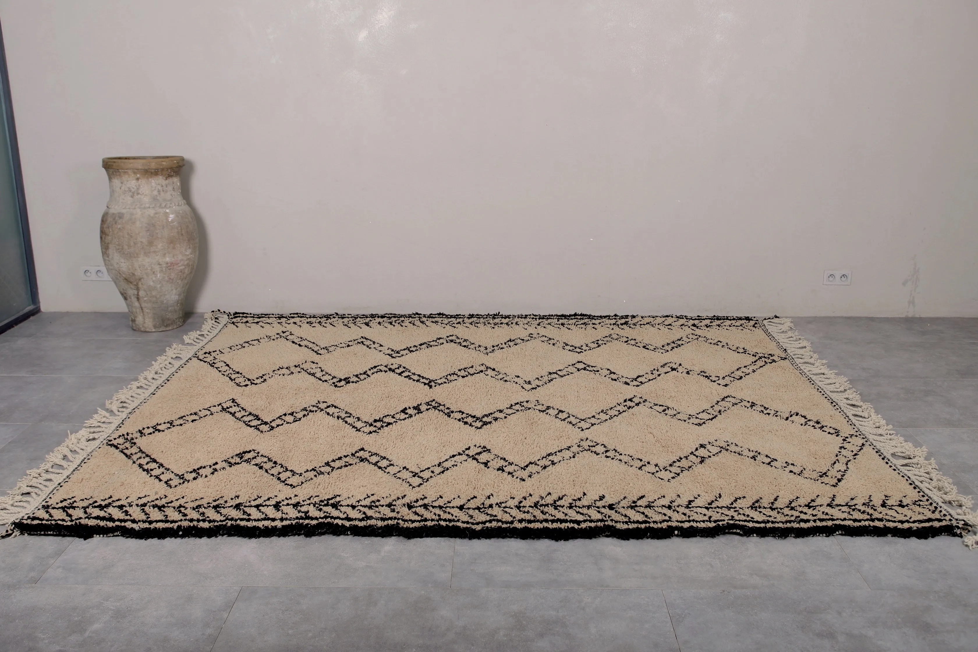Beni ourain rug - Custom Moroccan area rug - Morocco rug