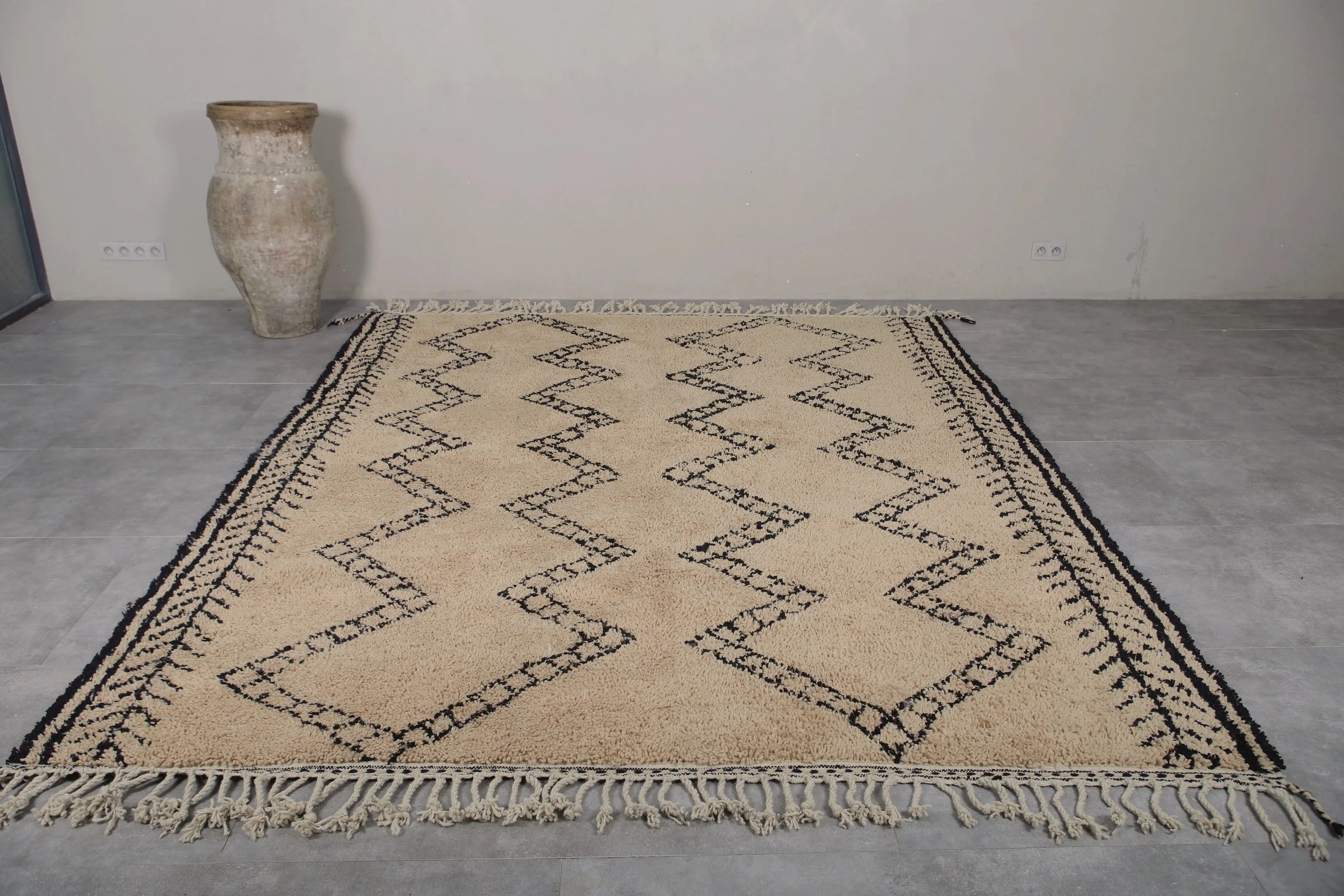 Beni ourain rug - Custom Moroccan area rug - Morocco rug