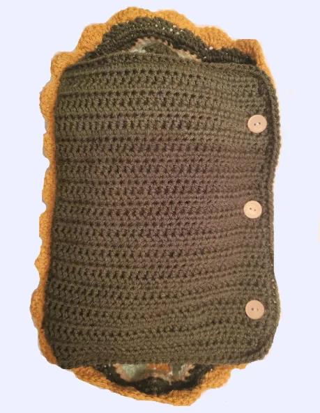 Benjamin the Turtle Nap Buddy Crochet Pattern - Turtle Toddler Blanket Crochet Pattern