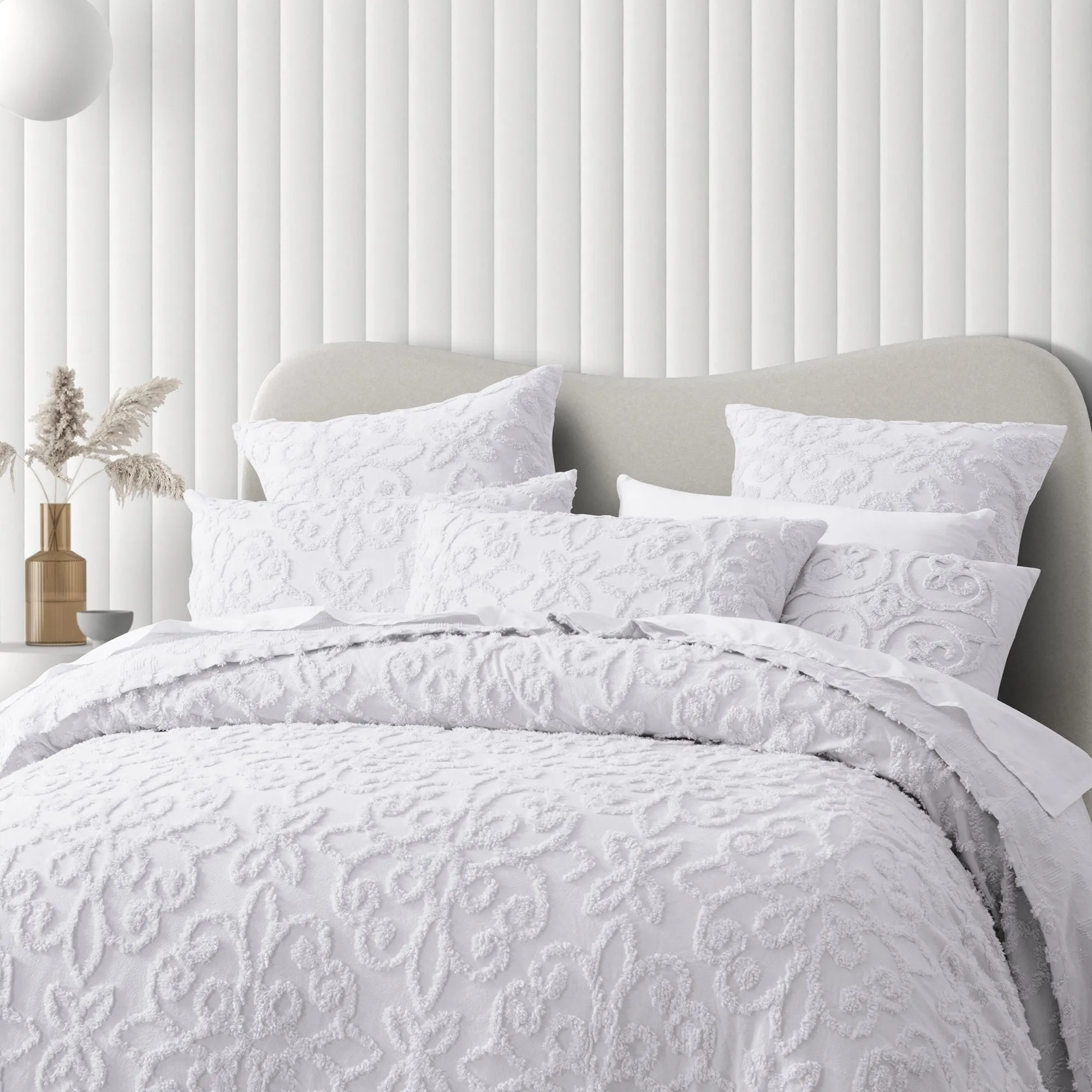 Bianca Bedding ELLA Cotton Chenille Bedspread Set