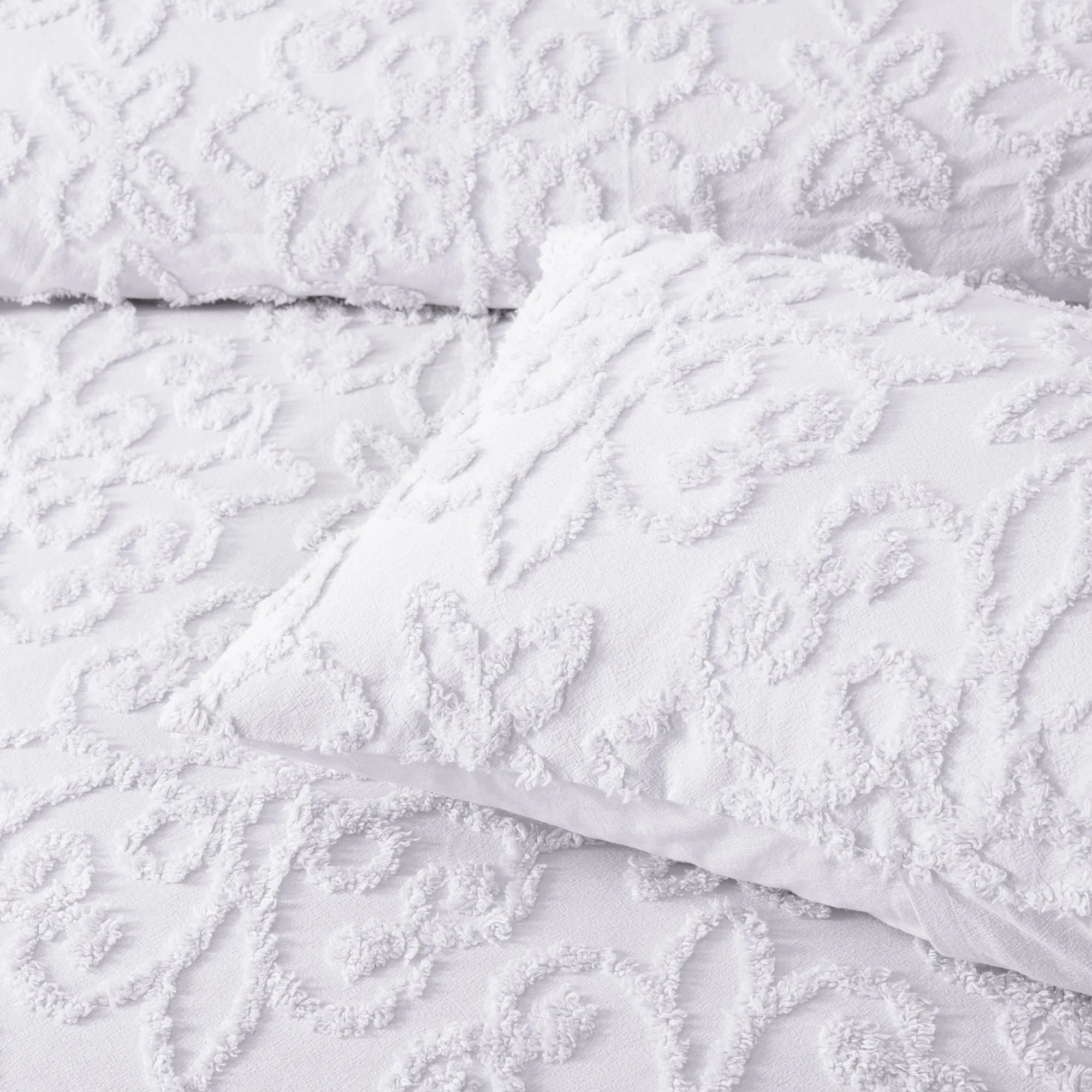 Bianca Bedding ELLA Cotton Chenille Bedspread Set