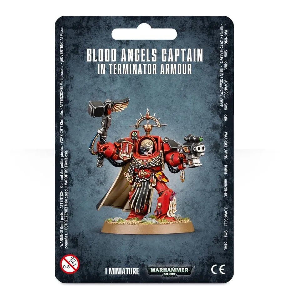Blood Angels Captain in Terminator Armor