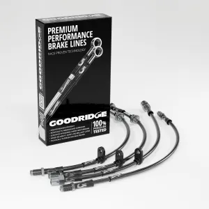 BRAKE HOSE KIT FOR MITSUBISHI SPACE STAR (DG_A) 1.8 GDI (DG5A) REAR DISCS WITH ABS 06.98-12.04