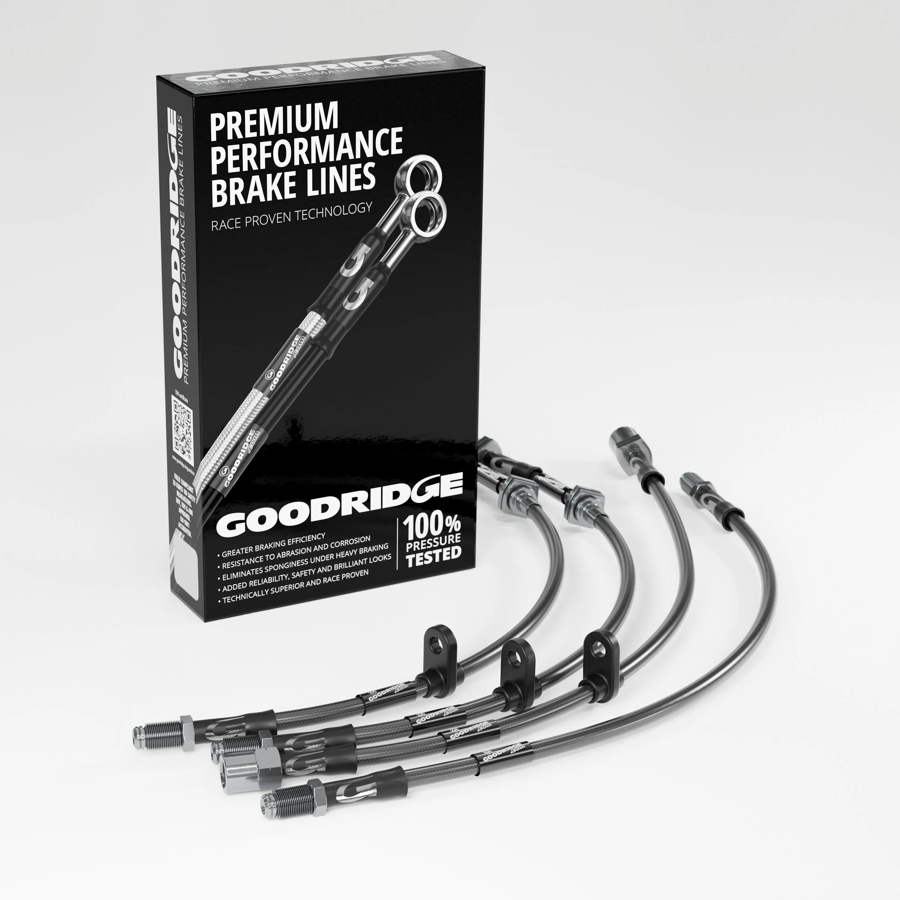 BRAKE HOSE KIT FOR MITSUBISHI SPACE STAR (DG_A) 1.8 GDI (DG5A) REAR DISCS WITH ABS 06.98-12.04
