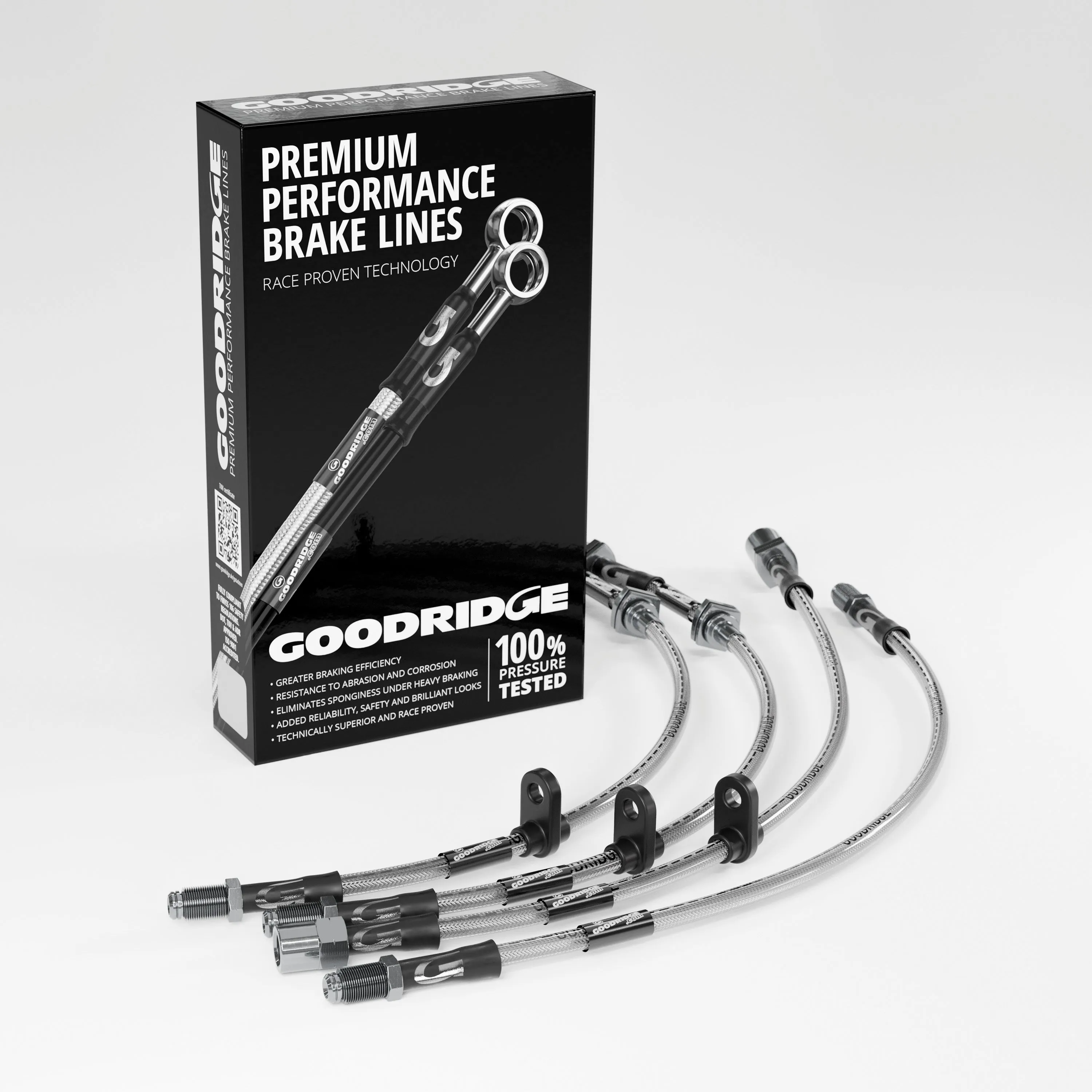 BRAKE HOSE KIT FOR MITSUBISHI SPACE STAR (DG_A) 1.8 GDI (DG5A) REAR DISCS WITH ABS 06.98-12.04