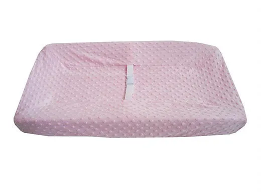 Brixy Heavenly Soft Chenille Minky Dot Changing Pad Cover
