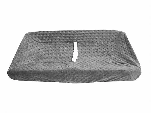 Brixy Heavenly Soft Chenille Minky Dot Changing Pad Cover