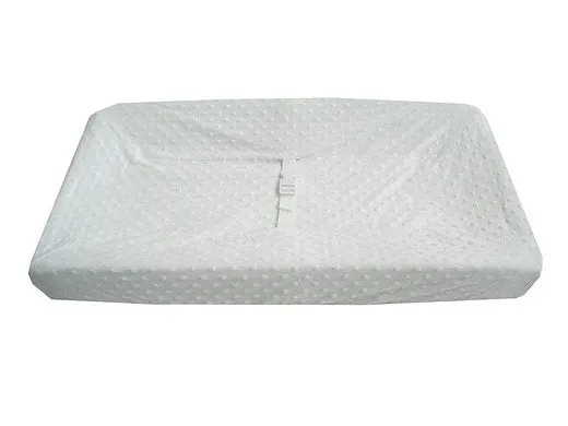 Brixy Heavenly Soft Chenille Minky Dot Changing Pad Cover
