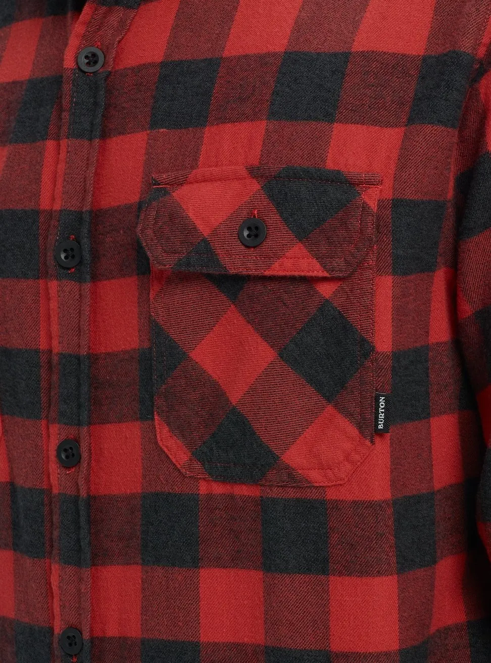 Burton Brighton Flannel Mens Tandori Heather Buffalo