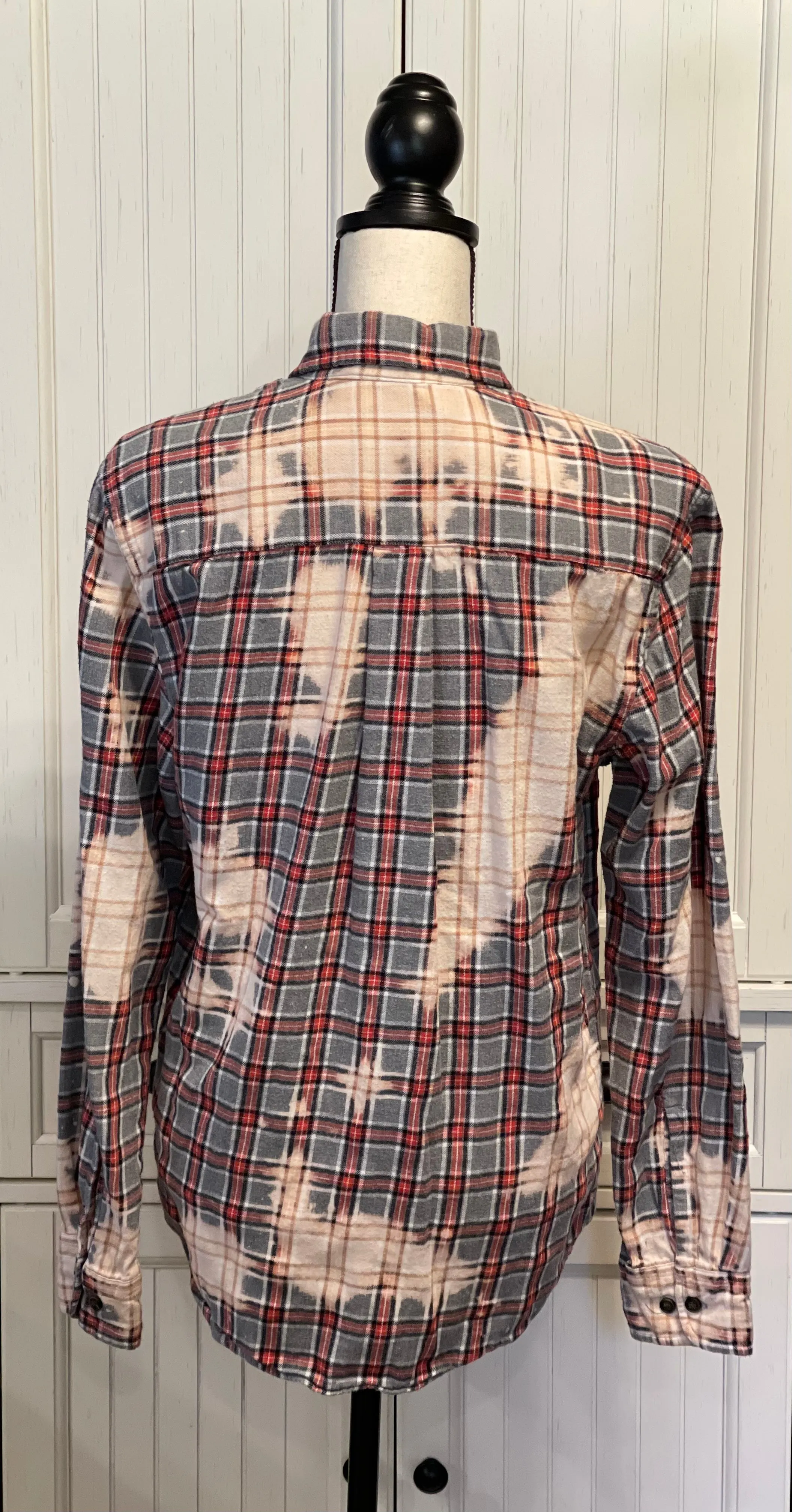 Carmen Distressed Flannel ~ Unisex Size Small