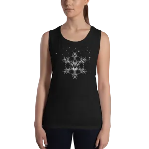 CAT GALAXY Ladies’ Muscle Tank