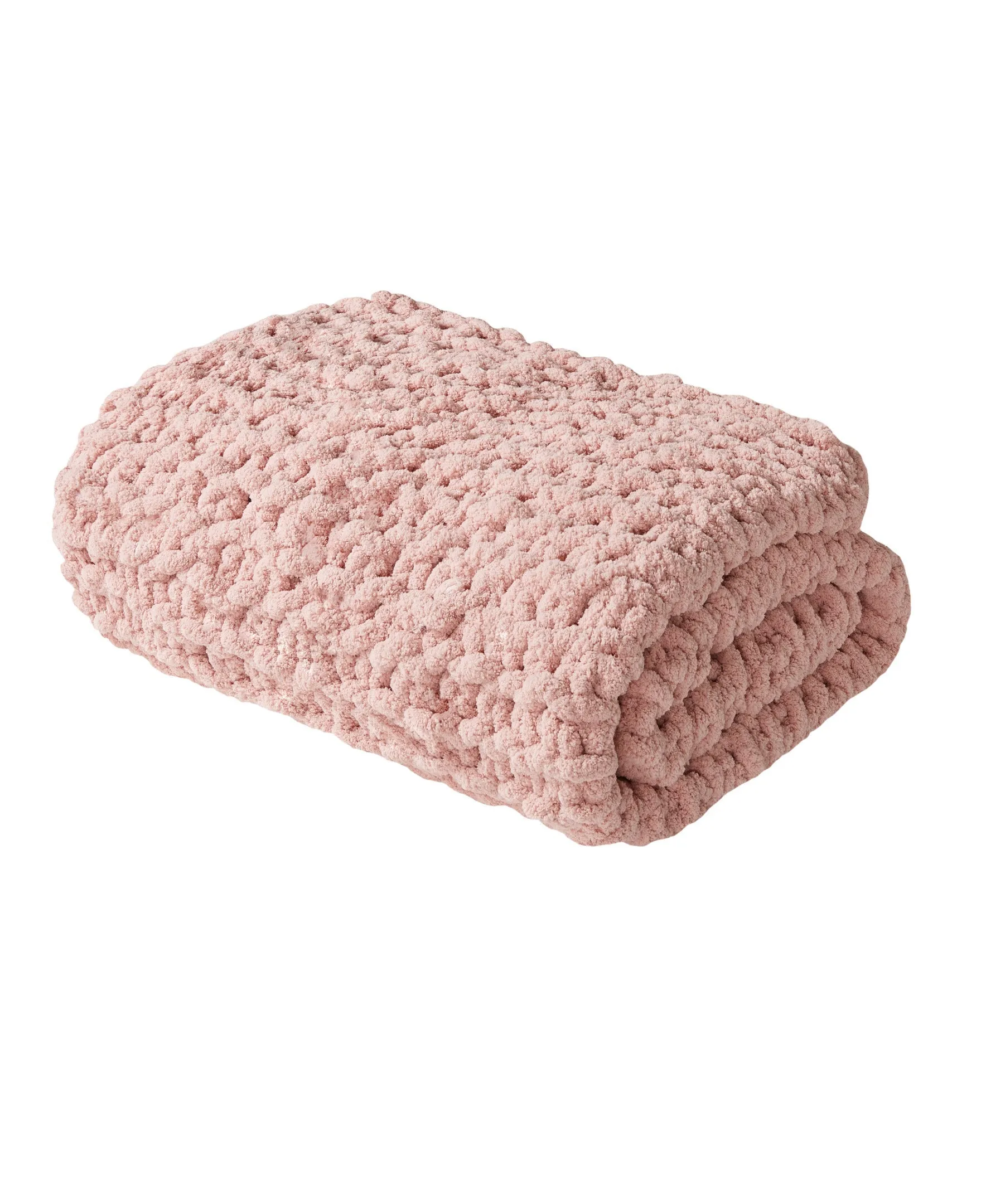 Chenille Chunky Knit Throw