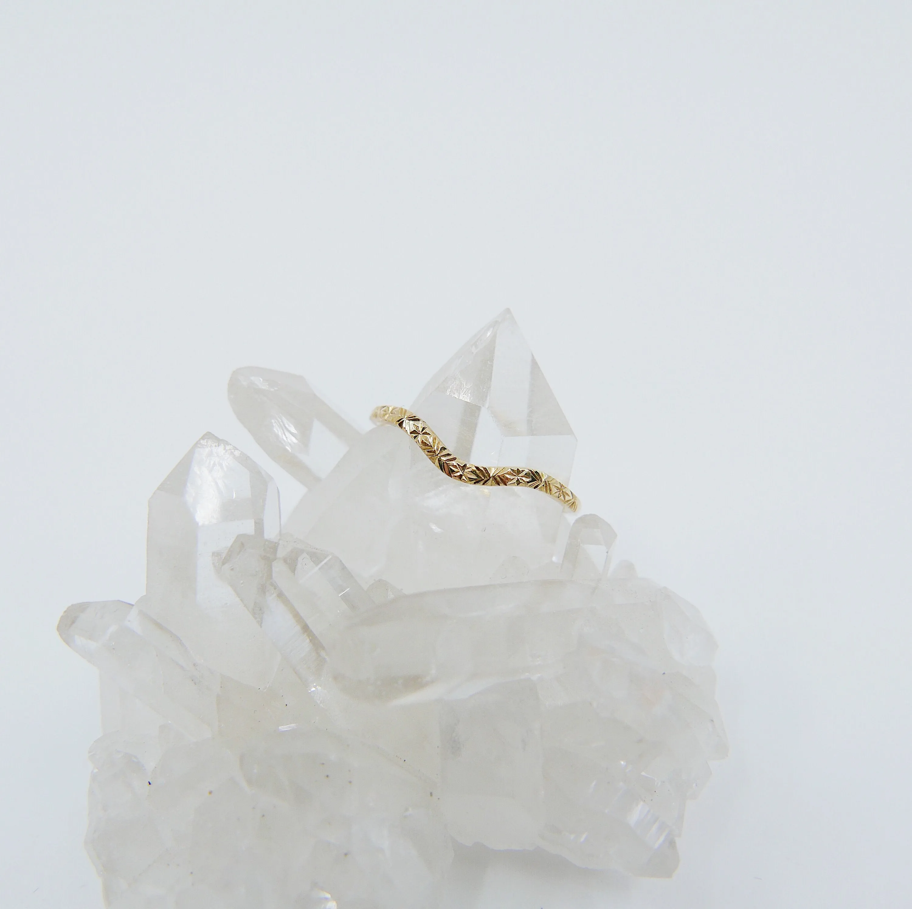 Chevron Arc Ring