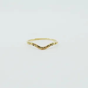 Chevron Arc Ring