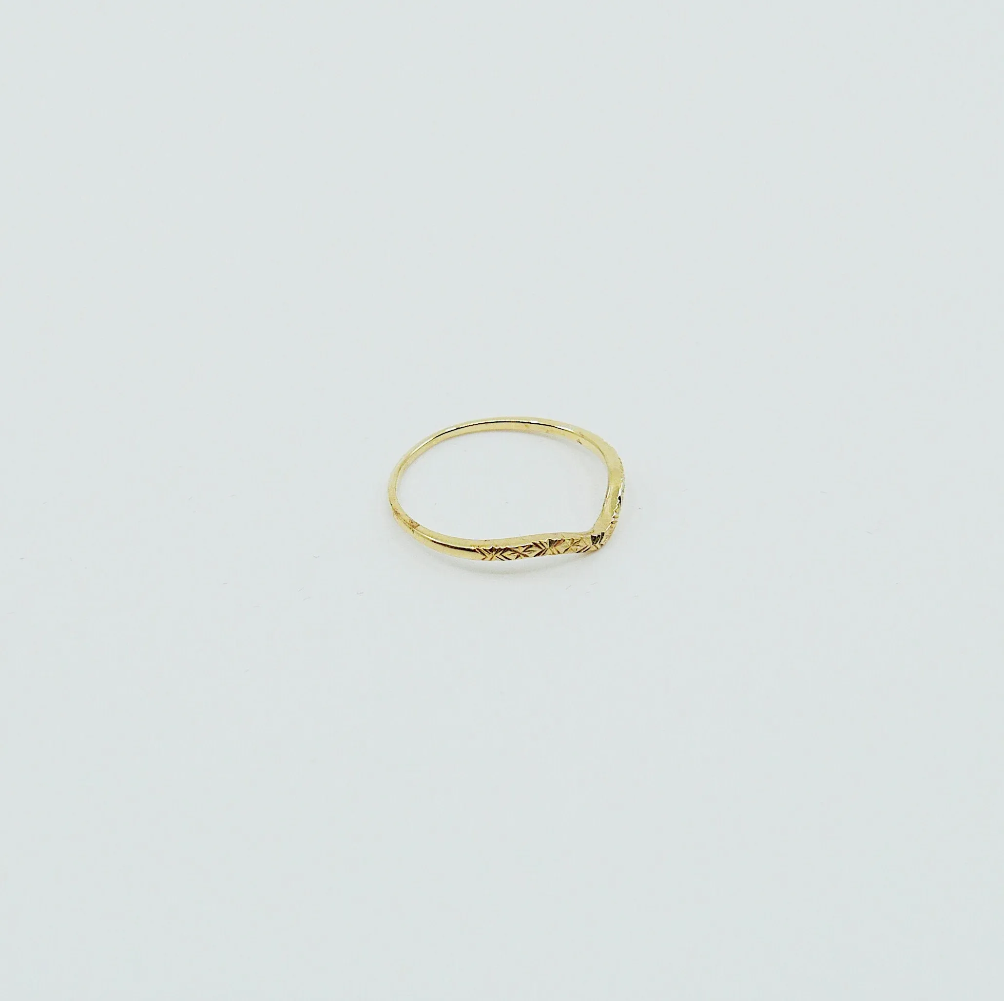 Chevron Arc Ring