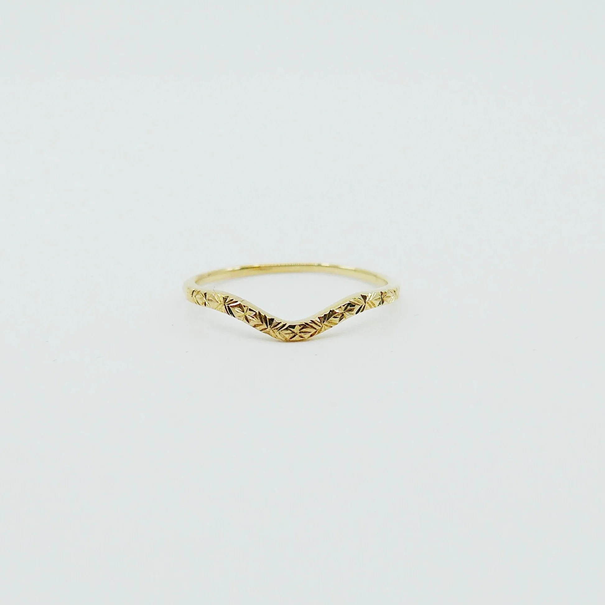 Chevron Arc Ring