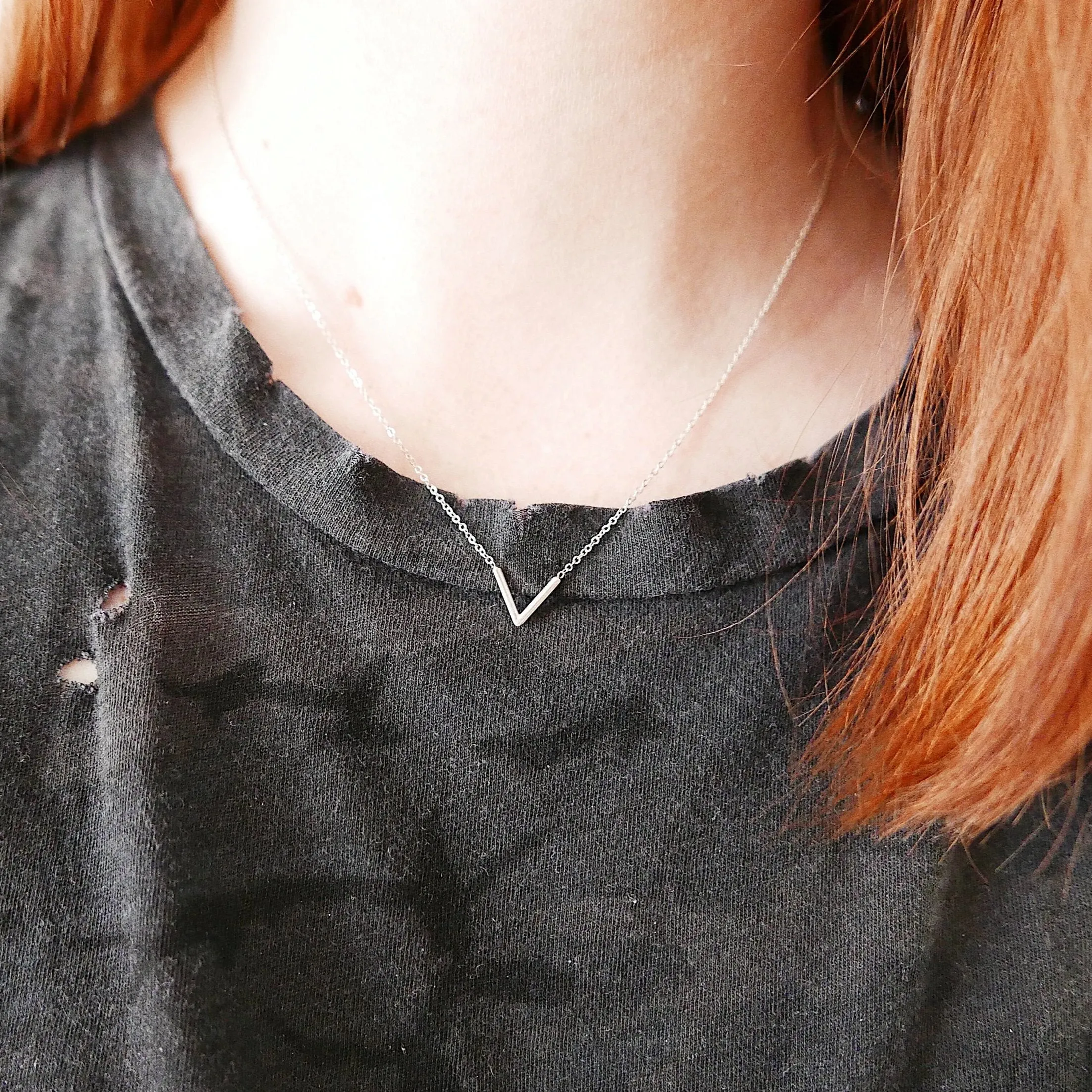 Chevron Necklace