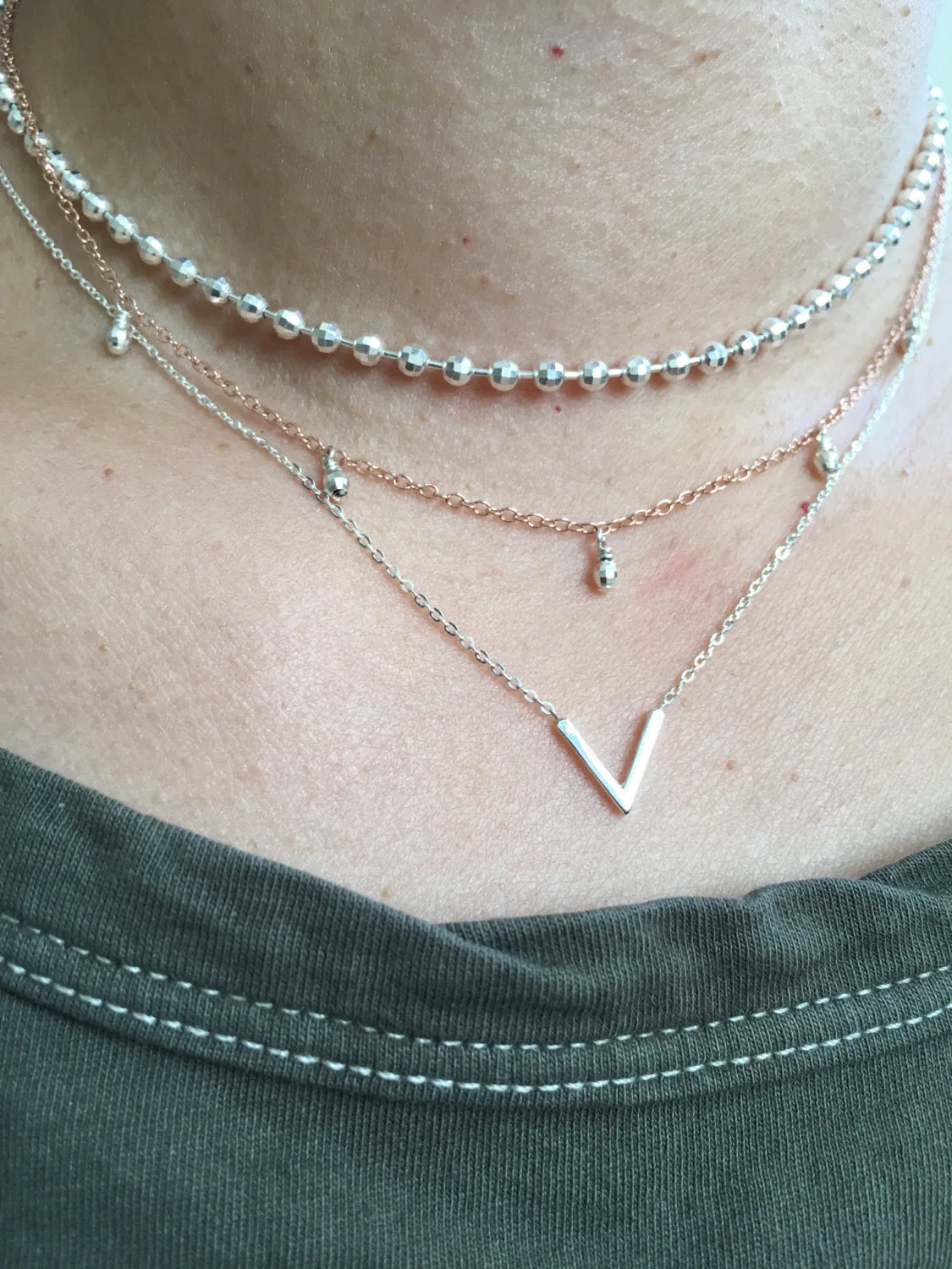 Chevron Necklace