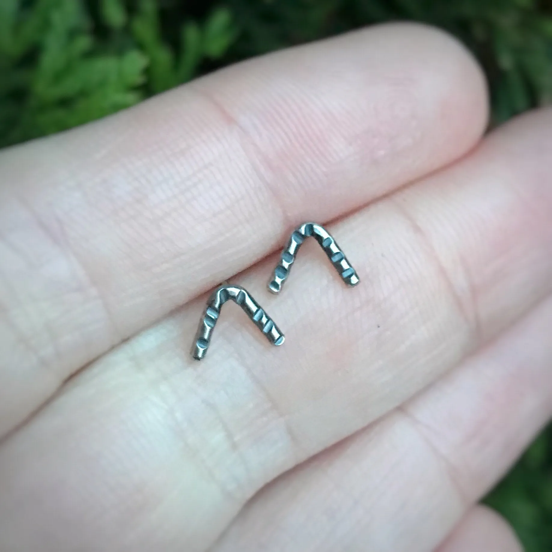 Chevron Studs / Made to Order