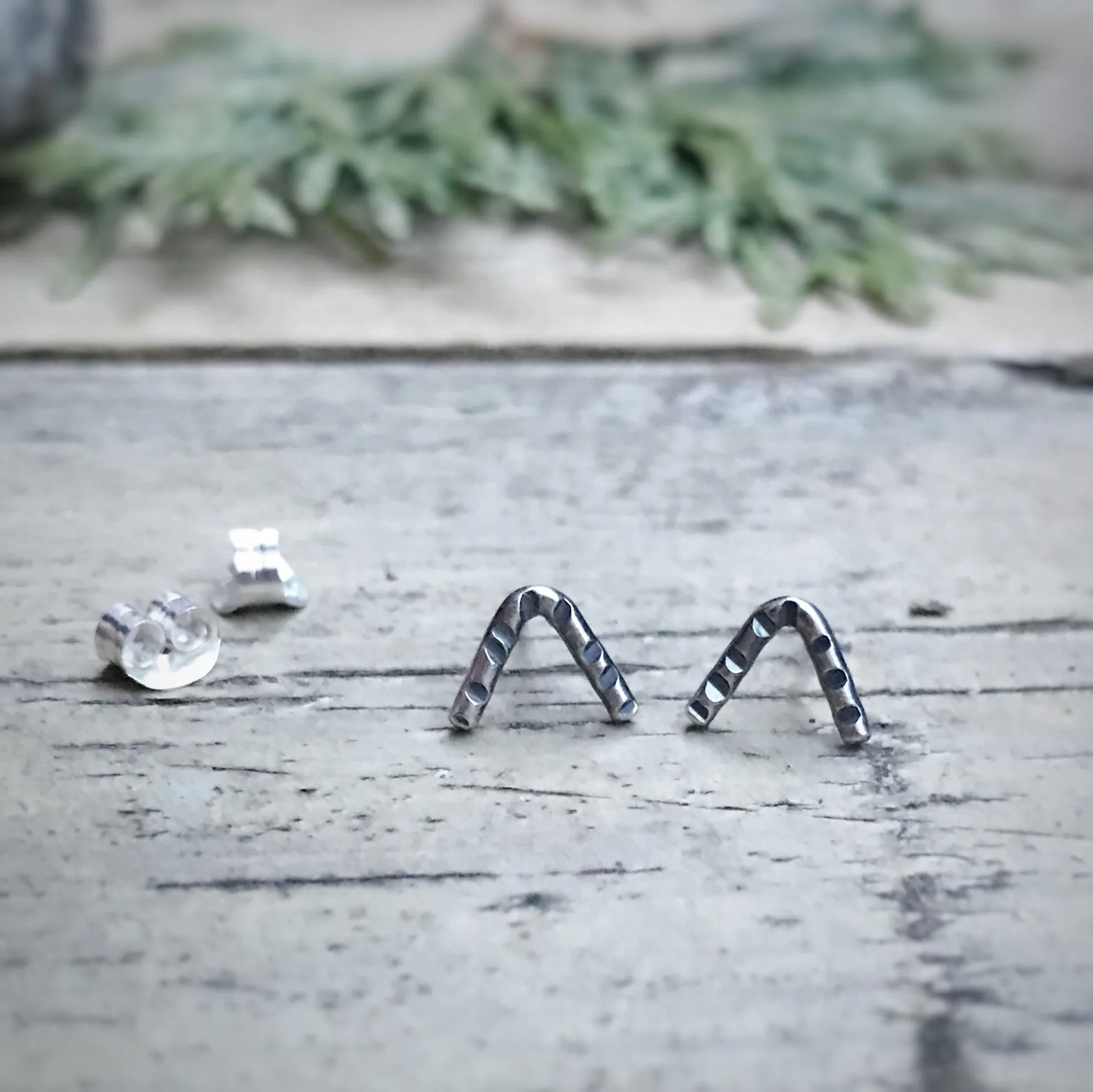 Chevron Studs / Made to Order