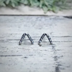 Chevron Studs / Made to Order
