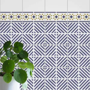 Chevron Tile & Border Stencils