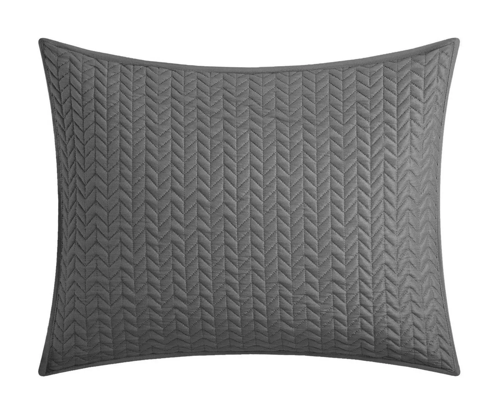 Chic Home 3-Piece Queen Size Weaverland Quilt Set : Bedspread And Shams Gray