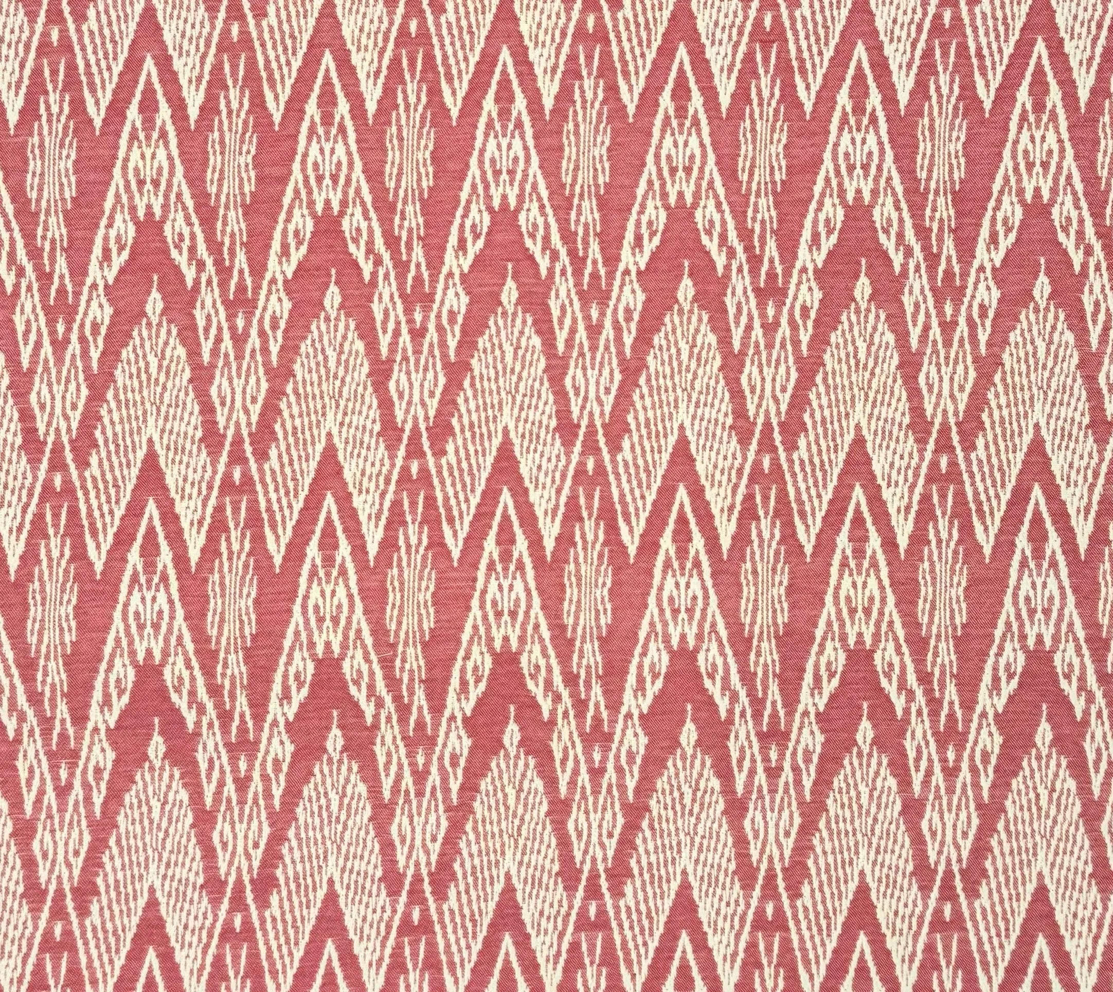 China Seas Fabric: Raffles Reversible - Rose on Tinted 100% Cotton