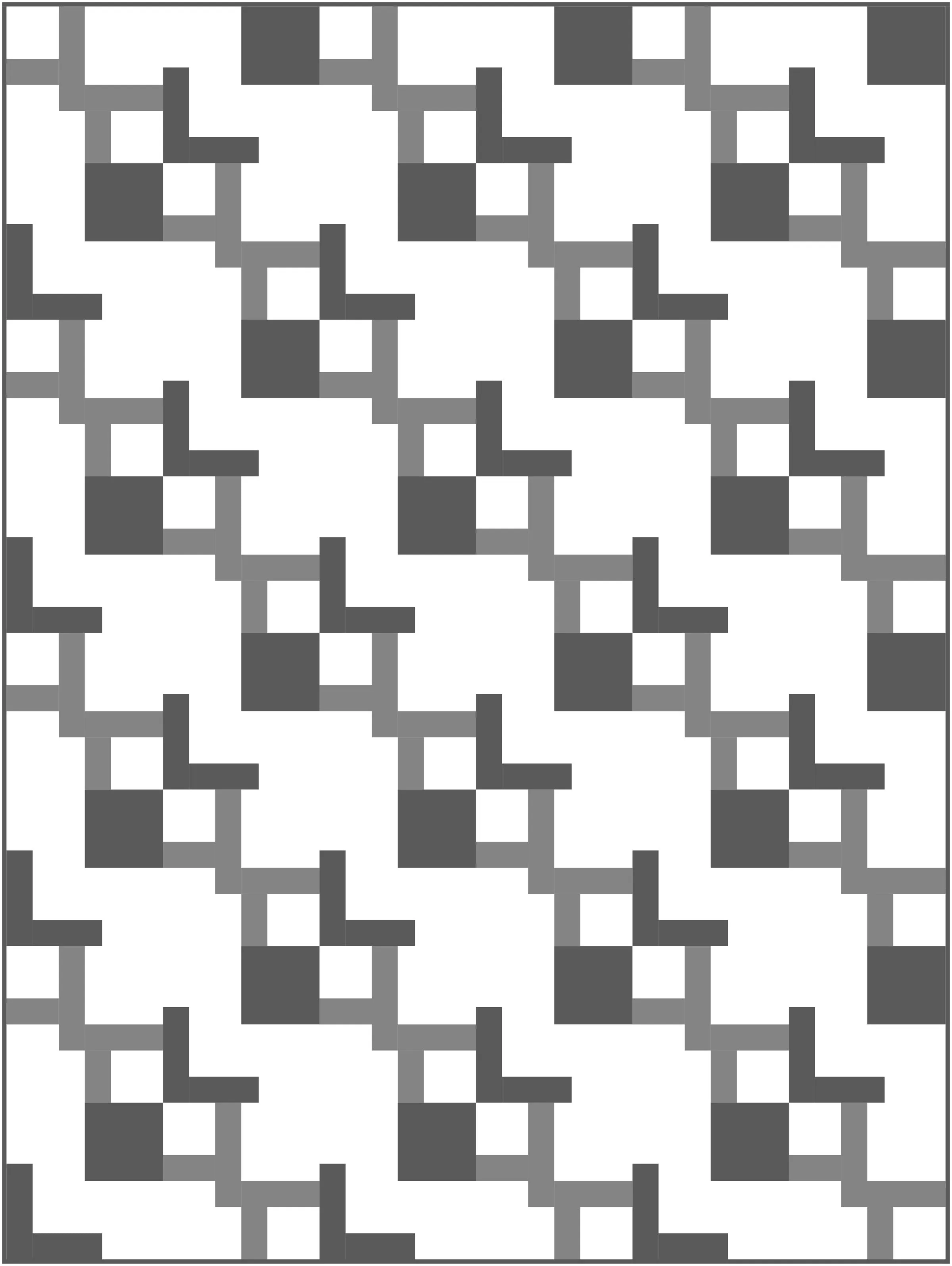 Corner Lot Quilt Block Pattern