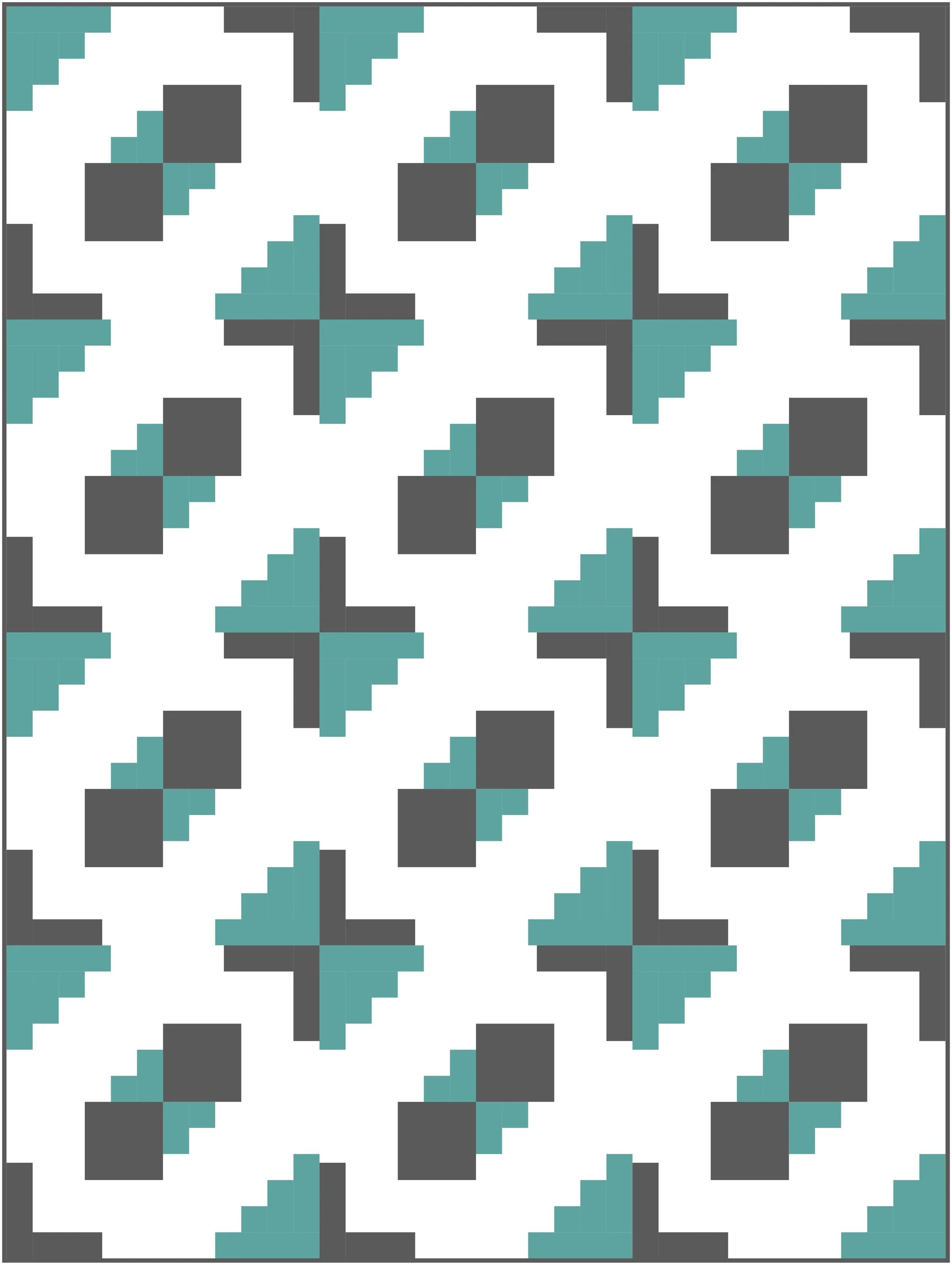 Corner Lot Quilt Block Pattern