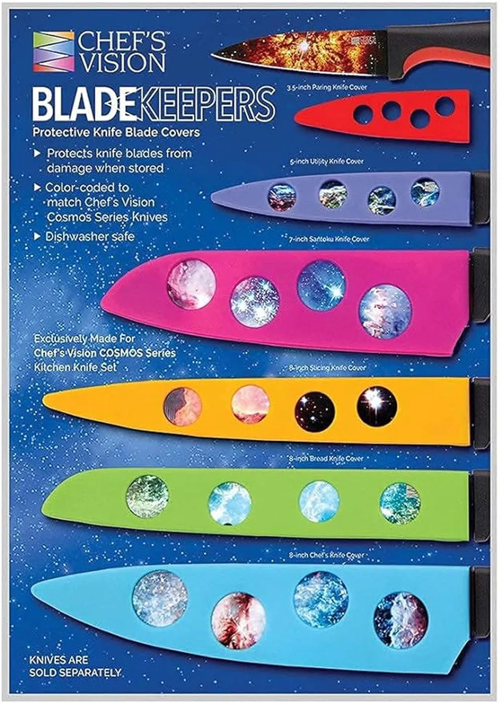 Cosmic Image Knife Set