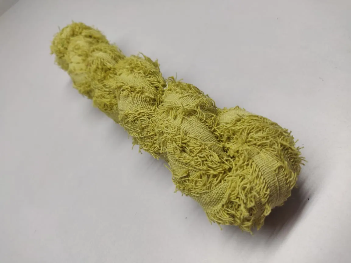 Cotton Frizz Ribbon - Lime Green