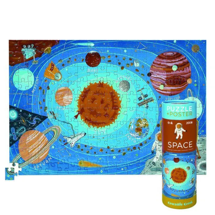 Crocodile Creek Puzzle   Poster Space 200pc