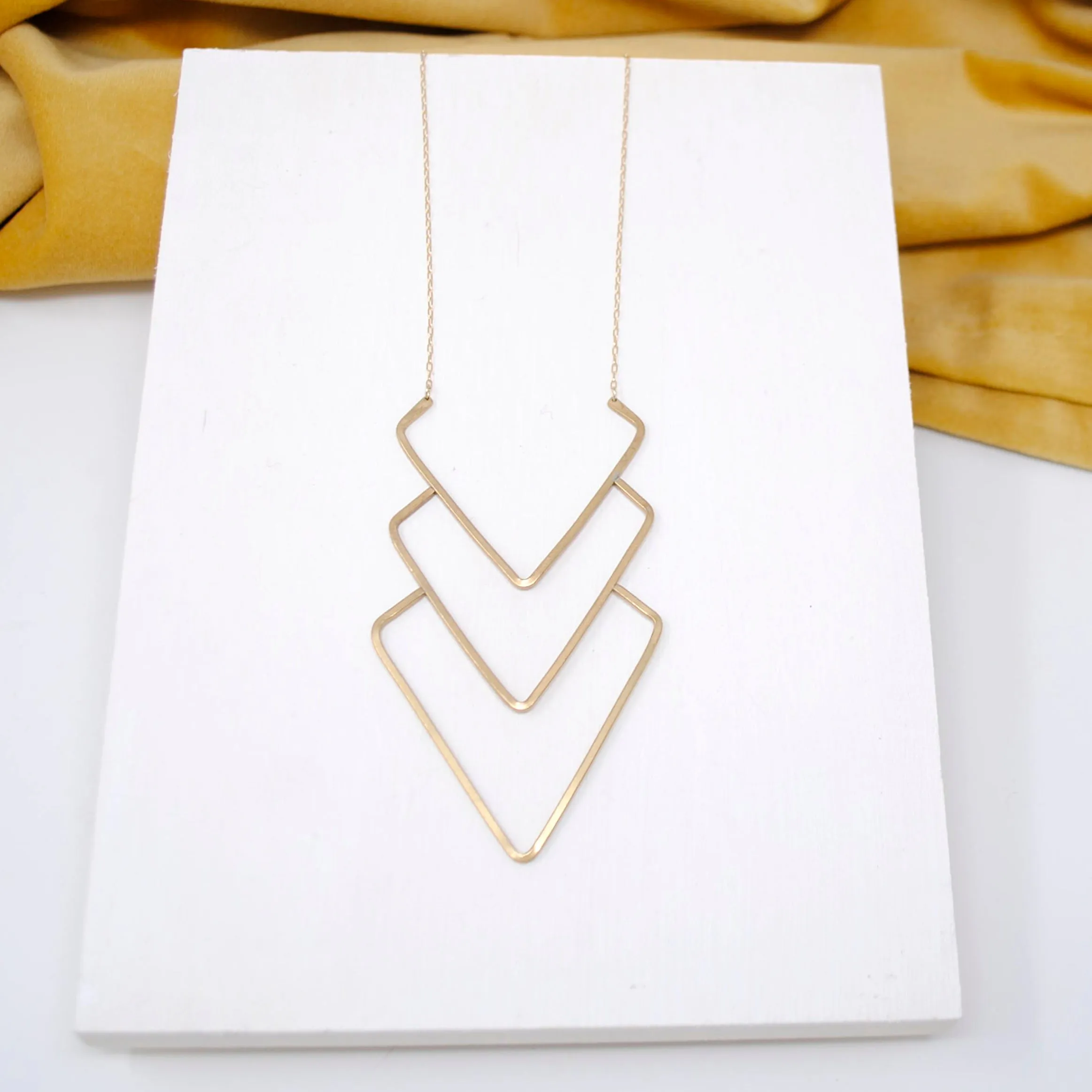Daedal Lifted Layered Necklace