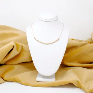 Daedal Textured U Necklace