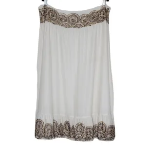 Debbie Shuchat Embellished, Sequined and Beaded Bohemian Full Maxi Skirt